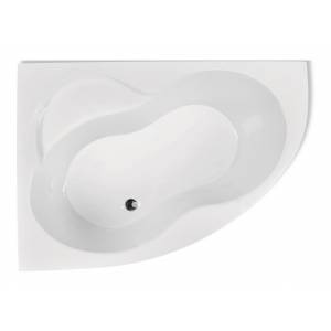 Ванна асимметричная акриловая PoolSpa Mistral, на ножках